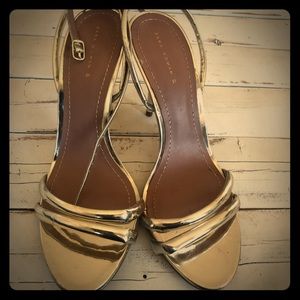 Zara sling back sandals size 39